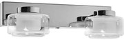 Ledvance-LED Kúpeľňové nástenné svietidlo ORBIS FLAME 2xLED/5,5W/230V IP44 chróm