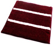ROUTNER Kúpeľňová predložka IRSINA Bordó 10508 - Bordó / 50 x 50 cm 10508