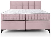 Posteľ Greta 160/200 Amon 21 ružový + matrac