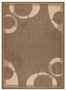 Koberec SIZAL FLOORLUX 20078 coffeee / mais