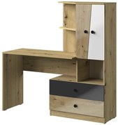 Písací stôl Nero 11  150 –  Čierna Lesk