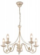 Luster na reťazi DONATO 5xE14/40W/230V