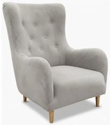 Kreslo Benetto Gerra 15 dr.oo/1 béžová