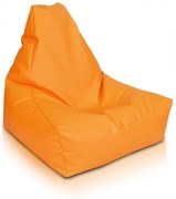 Sedací vak INTERMEDIC KEIKO S ekokoža Farba: E04 - Oranžová pomaranč (ekokoža)