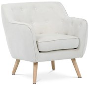 Autronic BONTEC Kreslo, biela látka, AK-333 WT2 Farba: Biela