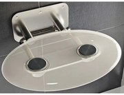 Sedadlo do sprchy RAVAK OVO-P II-CLEAR B8F0000048