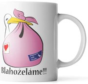 Sablio Hrnček Blahoželáme!!! - 200 ml - espresso