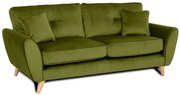Pohovka ISLA 2P, zelená (velvet - GREEN)