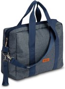 Sensillo Taška na kočík INDIANA Prebaľovacia Jednofarebná Farba: Modrá