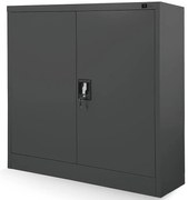 Kancelárska skriňa Beata kovová antracit