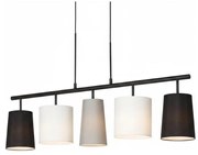 LED luster na lanku 5xE14/5,5W/230V 2700K