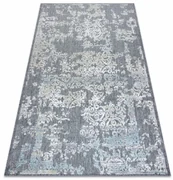 Koberec SOLE D3812 Ornament - ploské tkanie sivý / béžový