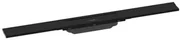 Sprchový žľab Hansgrohe RainDrain Flex 70 cm nerez matná černá mat 56043670