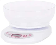 Digitálna kuchynská váha biela, max 5kg