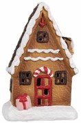 Keramická perníková chalúpka Gingerbread House - 10 * 7 * 15 cm