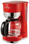 Silvercrest®  Kávovar Retro 1973 Skmr 1000 A1/Sokmr 1000 A1, červená  (100393801)