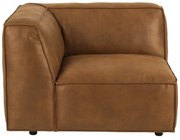 Koňakovohnedý modul pohovky (ľavý roh) Fairfield Kentucky – Bonami Selection