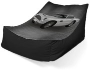 Sablio Sedací vak Lounge Aston Martin Tmavé pozadie - 120 x 100 x 80 cm