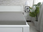 XPOSE® Jersey plachta - tmavo sivá 180x200 cm