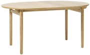 Rozkladací jedálenský stôl Wally 120 - 165cm prírodný dub