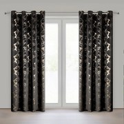 ZATEMŇOVACÍ ZÁVES NA KRÚŽKOCH RAJA 140X250 CM VZOROVANÁ