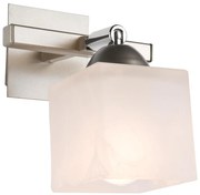Nástenné svietidlo KLARA 1xE14/40W/230V matný chróm