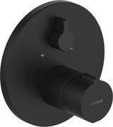 Hansa Home sprchová a vaňová batéria bez podomietkového telesa čierna matná 8862904533