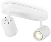 LED Stmievateľné bodové svietidlo MANU 2xGU10/5,8W/230V biela