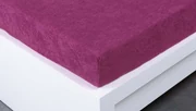 Froté plachta 90 × 200 cm Exclusive – purpurová
