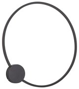 Dizajnová nástenná lampa čierna 67 cm vrátane LED 3-stupňovo stmievateľná - Anello