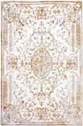 Koberec MIA C485A krémový / zlatý