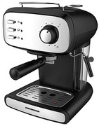 Heinner HEM-1100BKX - Pákový espresso kávovar 850 W / 230 V, čierny / matný chróm