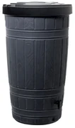 Sud na dažďovú vodu, 265 l, čierna