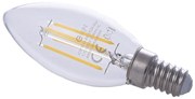 Dekoračná LED žiarovka E14 neutrálna 4000k 4w 470 lm sviečka