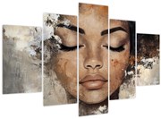 Obraz - Portrét ženy (150x105 cm)