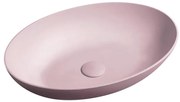 Sapho - Umývadlo na dosku FORMIGO 60x40 cm betón/ružová