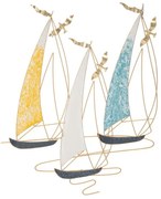 Kovová nástenná dekorácia 79x98 cm Vela – Mauro Ferretti