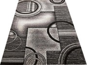 DY Sivý moderný koberec s geometrickým vzorom Panamero 06 Rozmer: 160x220 cm