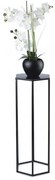 Stojan na kvety 70x24 cm čierna