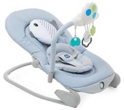 Chicco - Detské vibrujúce lehátko s melódiou BALLOON Dots 2xAA + 1xLR20 modrá