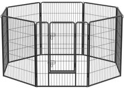 Modulárna kovová ohrádka pre psov – 80 × 100 cm