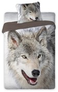 Bavlnené detské obliečky WOLF 140x200cm