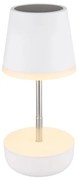 Globo 36638W - LED Solárna lampa 10xLED/0,06W/3V IP44 biela