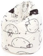 INTERMEDIC SK Sedací vak Sako Modern Velvet DG73 - Ovečky