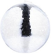 DISCO Guľa 20 cm - strieborná