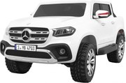 Ramiz Mercedes Benz triedy X pre deti Biely pickup + diaľkové ovládanie + pohon 4x4