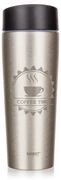 Banquet Termohrnček cestovný COFFEE 350 ml, Ivory