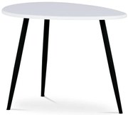 Autronic BONTEC Odkladací stolík 60x40cm, mdf, dub, AF-3011 OAK Farba: Biela