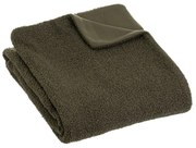 Zelená deka s baránkom 130x160 cm Sherpa Bouclé – Casa Selección