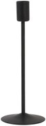 Kovový svietnik BORGO, matt black, Ø8xV20,5 cm